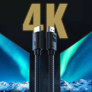 Ugreen kabel 4K HDMI 2.0 - HDMI 2.0 5m czarny (HD119 40103) - Kable USB - miniaturka - grafika 2