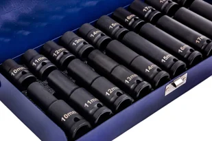 Klucz udarowy pneumatyczny kompozytowy 1/2" 1600Nm BJC + Nasadki 10-19mm 20szt. - Klucze pneumatyczne - miniaturka - grafika 10