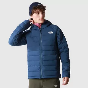 Kurtka męska The North Face Belleview Stretch Down Hoodie shady blue - XXL - Kurtki męskie - miniaturka - grafika 1