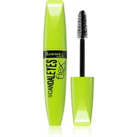 Tusze do rzęs - Rimmel Scandal Eyes Lycra Flex mascara 001 Black 12ml - miniaturka - grafika 1
