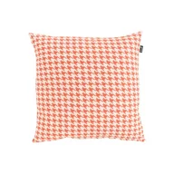 Poduszki ogrodowe - Pomarańczowo-biała poduszka ogrodowa Hartman Poule, 50x50 cm - miniaturka - grafika 1