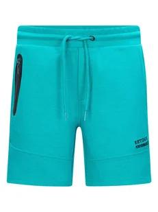 Retour Szorty "Dribble" w kolorze turkusowym - Spodenki damskie - miniaturka - grafika 1