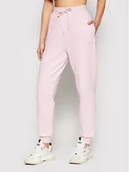 Spodnie sportowe damskie - Guess Spodnie dresowe Alene O1GA04 K68I1 Różowy Regular Fit - miniaturka - grafika 1