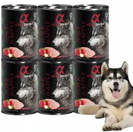 Mokra karma dla psów - ALPHA SPIRIT Bezzbożowa WIEPRZOWINA z Jabłkiem ZESTAW 6x 400g - miniaturka - grafika 1