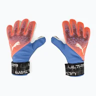 Piłka nożna - Rękawice bramkarskie PUMA Ultra Protect 3 RC ultra orange/blue glimmer - miniaturka - grafika 1