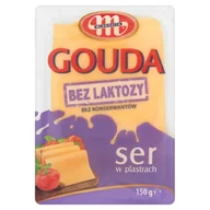 Sery - Mlekovita Ser Gouda bez laktozy plastry - miniaturka - grafika 1