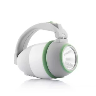 Ładowalna latarka LED z powerbankiem 1500 mAh InnovaGoods Wielofunkcyjna latarka kempingowa 4 w 1 z możliwością ładowania - Latarki - miniaturka - grafika 1