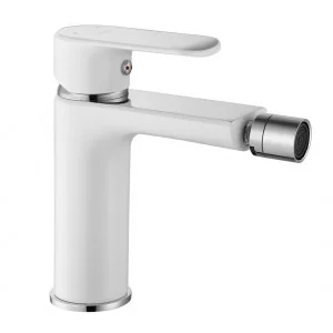 Rea B9916 Bloom White Chrome Bateria bidetowa - Baterie bidetowe - miniaturka - grafika 1