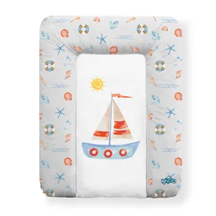 Kikido, Przewijak miękki dla noworodka, 50x70 Boat - Przewijaki - miniaturka - grafika 1