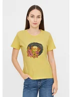 Koszulki i topy damskie - Bench Koszulka "Anita" w kolorze żółtym - miniaturka - grafika 1