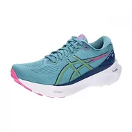 Trampki damskie - ASICS Damskie tenisówki żelowo-kajakowe 30, szary niebieski/limonkowy, 37 EU, Szary Niebieski Limonka Zielony, 37 EU - miniaturka - grafika 1