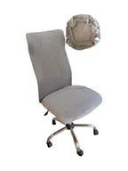 Fotele i krzesła biurowe - Pokrowiec na krzesło biurowe WELUR ZAMSZOPODOBNY - miniaturka - grafika 1
