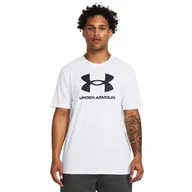 Koszulki sportowe męskie - Koszulka fitness męska UNDER ARMOUR 1382911 z krótkim rękawem - miniaturka - grafika 1