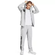 Spodnie sportowe męskie - Spodnie dresowe męskie Under Armour UA Vital Woven Pants - szare - UNDER ARMOUR - miniaturka - grafika 1