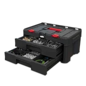 Skrzynki i torby narzędziowe - Skrzynka z 2 szufladami Stack'N'Roll - miniaturka - grafika 1