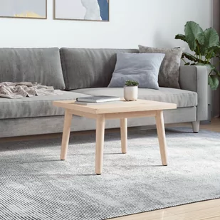Blat stołu, 50x50x2,5 cm, lite drewno sosnowe, kwadratowy Lumarko! - Meble modułowe i akcesoria - miniaturka - grafika 3