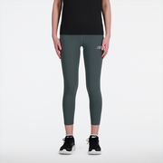 Legginsy - Spodnie damskie New Balance WP41235GT  szare - miniaturka - grafika 1