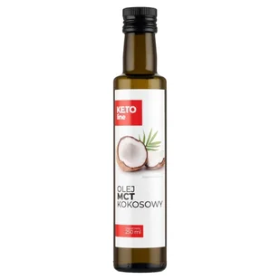 Oleje Kaszubskie Keto Line Olej MCT kokosowy 250 ml - Olej spożywczy - miniaturka - grafika 1