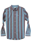 Koszule damskie - LEE ONE POCKET SHIRT WORKWEAR BLUE KOSZULA DAMSKA - miniaturka - grafika 1