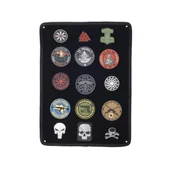 Odzież taktyczna i umundurowanie - M-Tac - Uniwersalny Panel Na Naszywki - Czarny - 10048002 - miniaturka - grafika 1