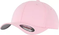 Czapki męskie - Flexfit Wooly Combed czapka baseballowa, 6 panelów, uniseks, dla dorosłych i dzieci, różowy, xs-s 6277-00185-0059_pink_XS/S - miniaturka - grafika 1
