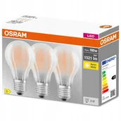 Żarówki LED - Osram żarówka LED E27 Base CL A 11W matowa 3 szt. - miniaturka - grafika 1