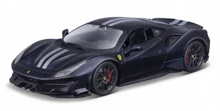 Ferrari 488 Pista 1:24 model Bburago 18-26026 - Samochody i pojazdy dla dzieci - miniaturka - grafika 1