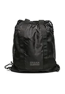 Torebki damskie - Urban Classics Unisex Recycled Ripstop Plecak Wielofunkcyjna Torba Gimnastyczna, Czarna, Jeden Rozmiar - miniaturka - grafika 1