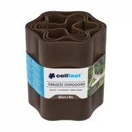 Ogrodzenia - CELLFAST Obrzeże ogrodowe faliste 20cm x 9m brązowe AP_219152 - miniaturka - grafika 1
