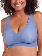 Biustonosze - Sloggi Zero Feel Bralette Ex Biustonosz, Niebieski, L - miniaturka - grafika 1