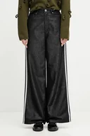 Spodnie damskie - adidas Originals jeansy Baggy Shine Dnm damskie high waist KE9799 - miniaturka - grafika 1