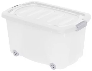 Emako Pojemnik do przechowywania, biały, 45 l - Pojemniki na zabawki - miniaturka - grafika 1