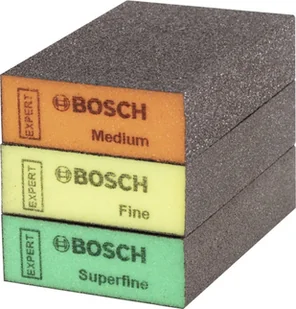 Bosch Zestaw klocków szlifierskich EXPERT S471 standard 3 szt. - Materiały ścierne - miniaturka - grafika 1