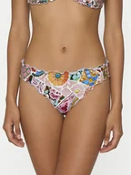 Stroje kąpielowe - Seafolly Dół od bikini Beach Bohème 40758-300 Różowy - miniaturka - grafika 1
