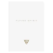 Zeszyty szkolne - Zeszyt Clairefontaine Flying Spirit A5, linie, biały - miniaturka - grafika 1