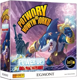Egmont Potwory w Nowym Jorku Power Up! Doładowanie - Gry planszowe - miniaturka - grafika 1
