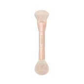 Pędzle do makijażu - PATRICK TA Dual-Ended Blush Brush| Dwustronny pędzel do apliakcji różu - miniaturka - grafika 1