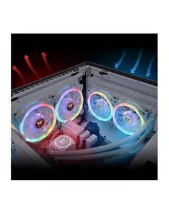 thermaltake Wentylator SwaFan 12 RGB + kontroler + zamienne łopatki (reverse), snow - Chłodzenie procesora - miniaturka - grafika 1