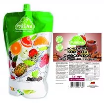 Purena Koncentrat kompotu owocowego śliwka-jabłko-cynamon na 6l 1 kg - Syropy i koncentraty owocowe - miniaturka - grafika 1