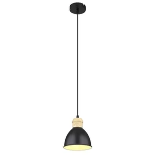 Globo Wiho 54018HS lampa wisząca zwis 3x40W E27 czarna/biała - Lampy sufitowe - miniaturka - grafika 1