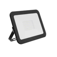 Lampy ogrodowe - Naświetlacz LED 30W 6000K 120lm/W IP65 Slim Szklany Czarny Radikal FloodSlim 3000 lm - miniaturka - grafika 1