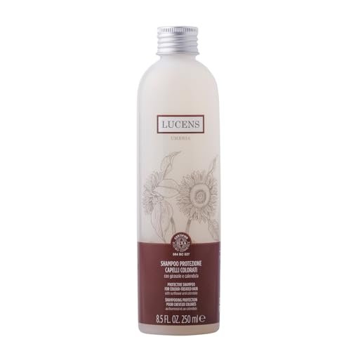 Lucens - Szampon ochronny do włosów farbowanych, specjalnie do pielęgnacji i urody kolorowych włosów, 250 ml