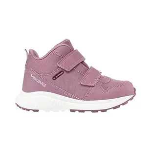 viking Aery HOL Mid WP, Antiquose/Dusty Pink, 23, Różowy antypoprzeczny Dusty Pink, 23 EU Schmal - Buty dla chłopców - miniaturka - grafika 1