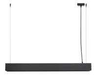 Lampy stojące - Czarna lampa wisząca liniowa nad stół - A622 L6-H47 - miniaturka - grafika 1