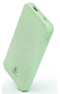 Hama Powerbank Fabric 10 10000 mAh Zielony - Powerbanki - miniaturka - grafika 6