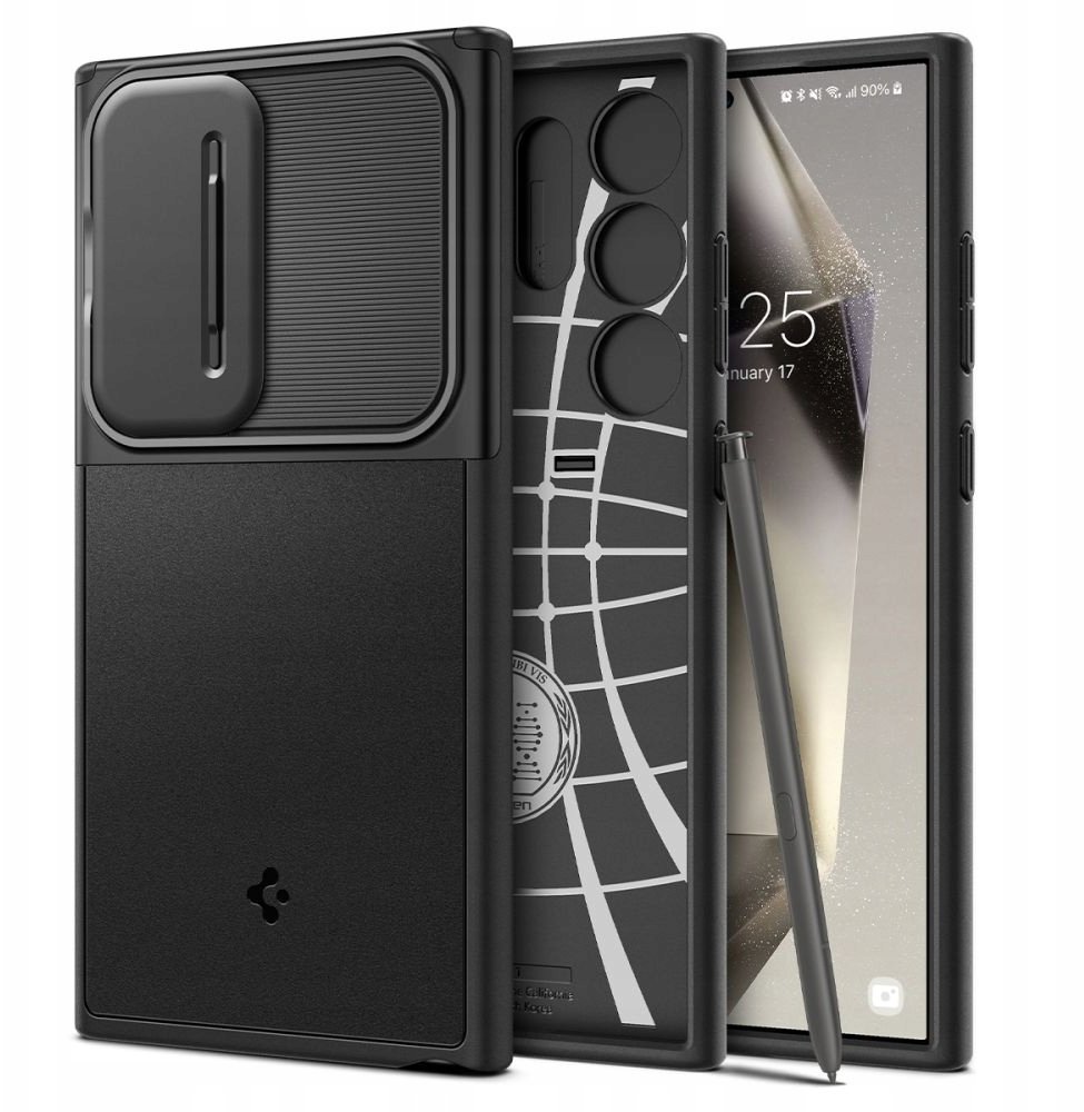 Spigen Spigen Optik Armor - Etui do Samsung Galaxy S26 Ultra Black