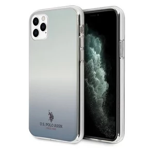 U.s. polo assn US Polo USHCN58TRDGLB iPhone 11 Pro niebieski/blue Gradient Pattern Collection - Niebieski - Etui i futerały do telefonów - miniaturka - grafika 2
