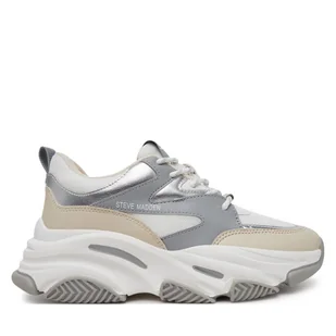 Sneakersy Steve Madden Progressive SM19000096 Szary - Sneakersy damskie - miniaturka - grafika 1