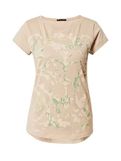 Koszulki i topy damskie - Sisley T-shirt damski, Beżowy 1k3, XS - grafika 1