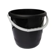 Inne artykuły do sprzątania - Wiadro Riva 12 l czarny - miniaturka - grafika 1